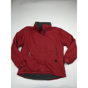 L.L. Bean women's medium weight coat, size: large, soft fleece lining